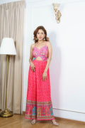 Flutter Luxe Co-ord Set - Pink Floral