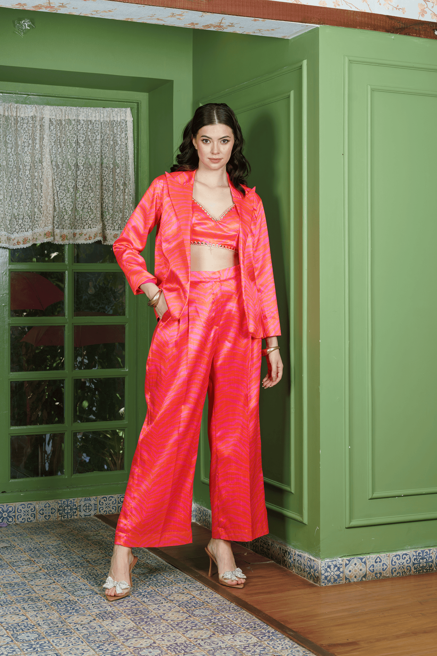 Blush Fierce Co-ord set Suit