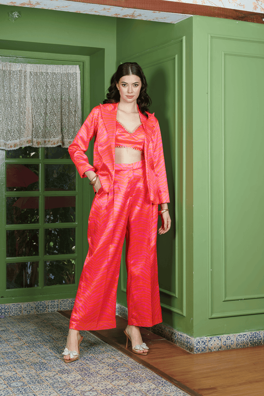 Blush Fierce Co-ord set Suit