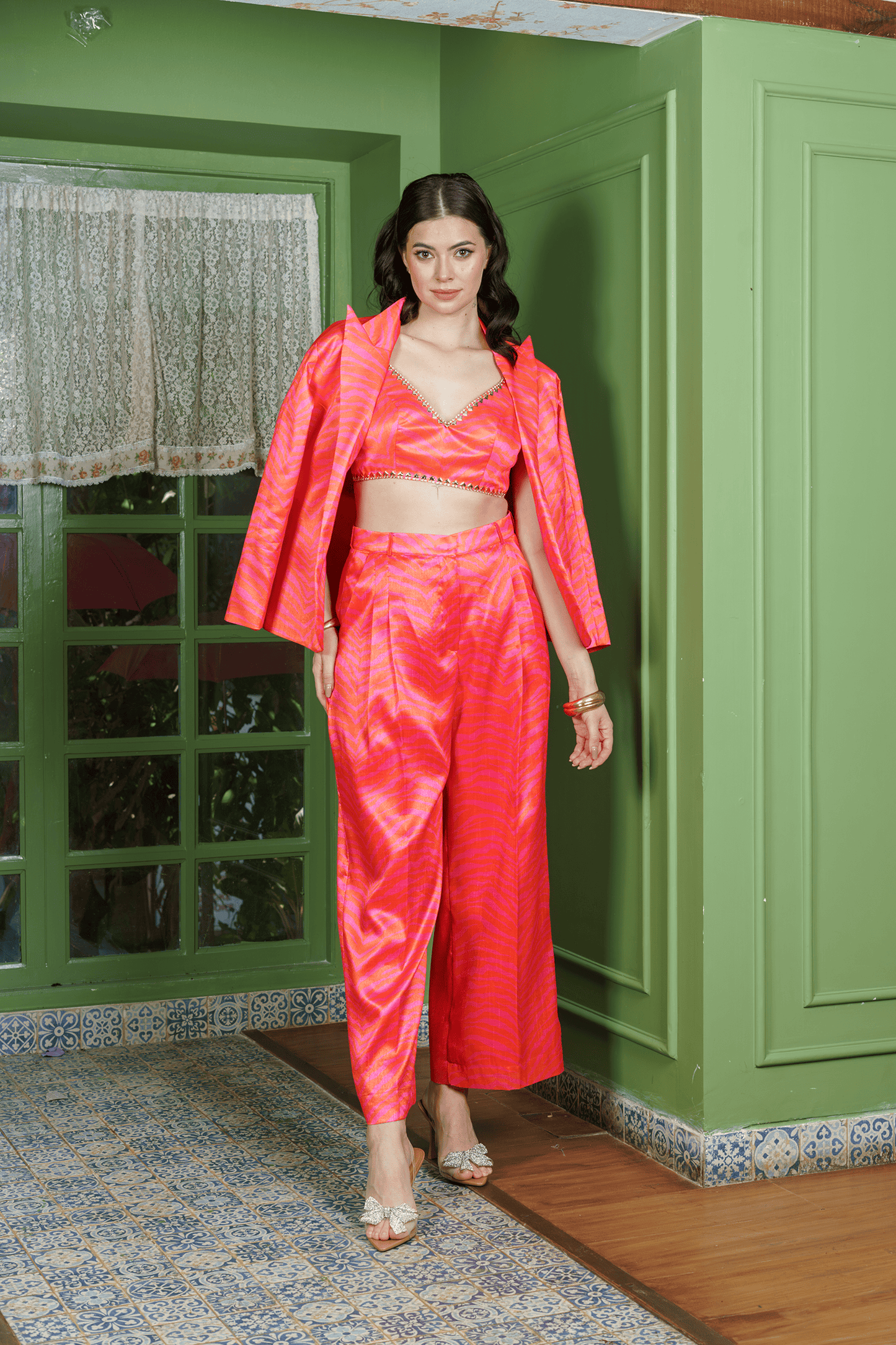Blush Fierce Co-ord set Suit