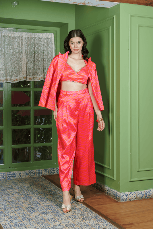 Blush Fierce Co-ord set Suit
