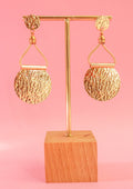 Boho coin earrings